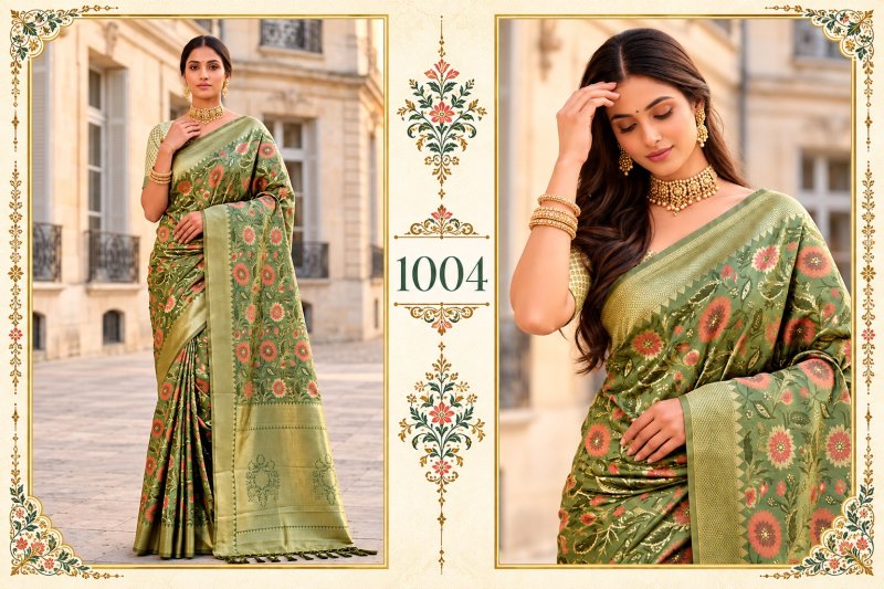 Najrana Vol 1 By Bunawat Banarasi Silk Saree 